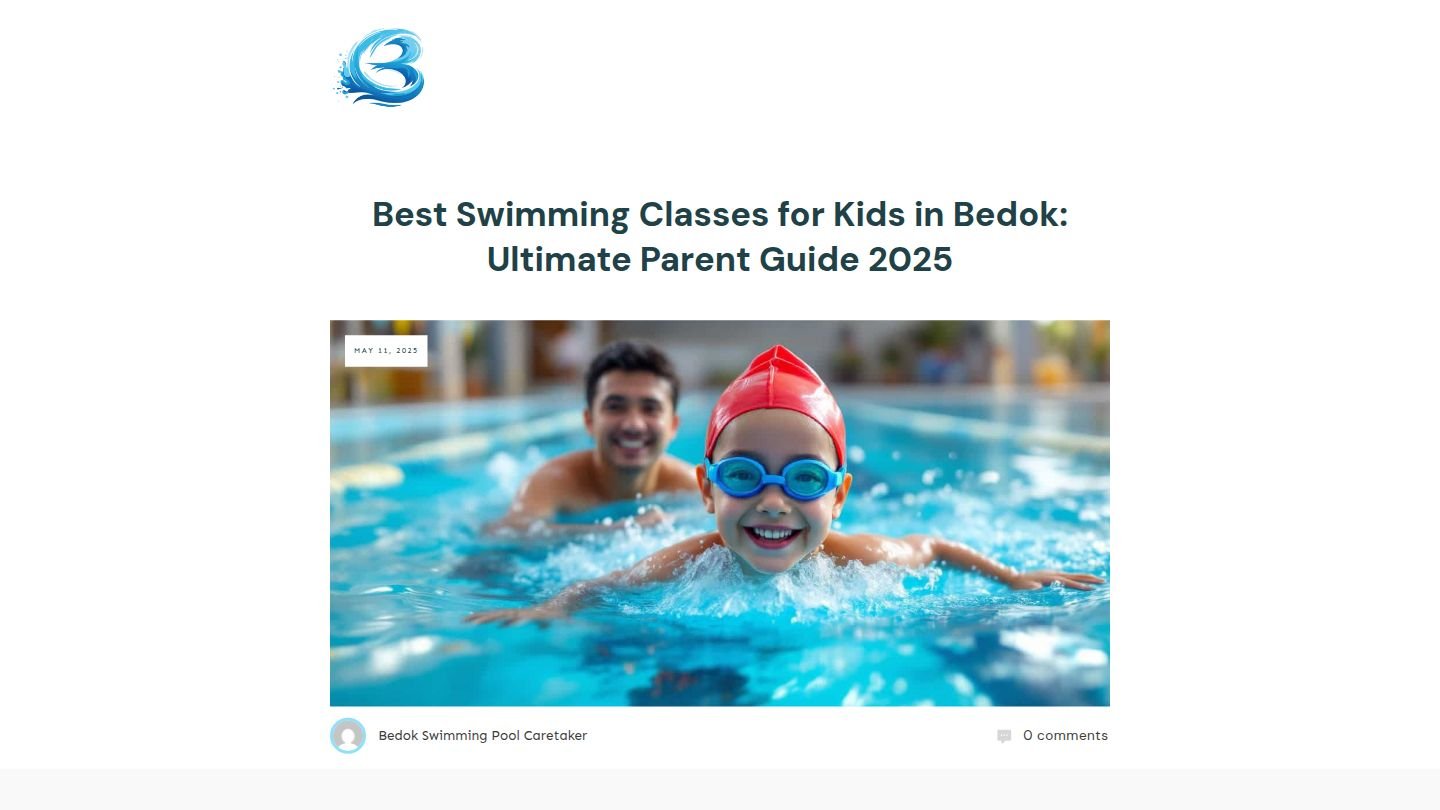 Swimming Lessons for Kids in Bedok